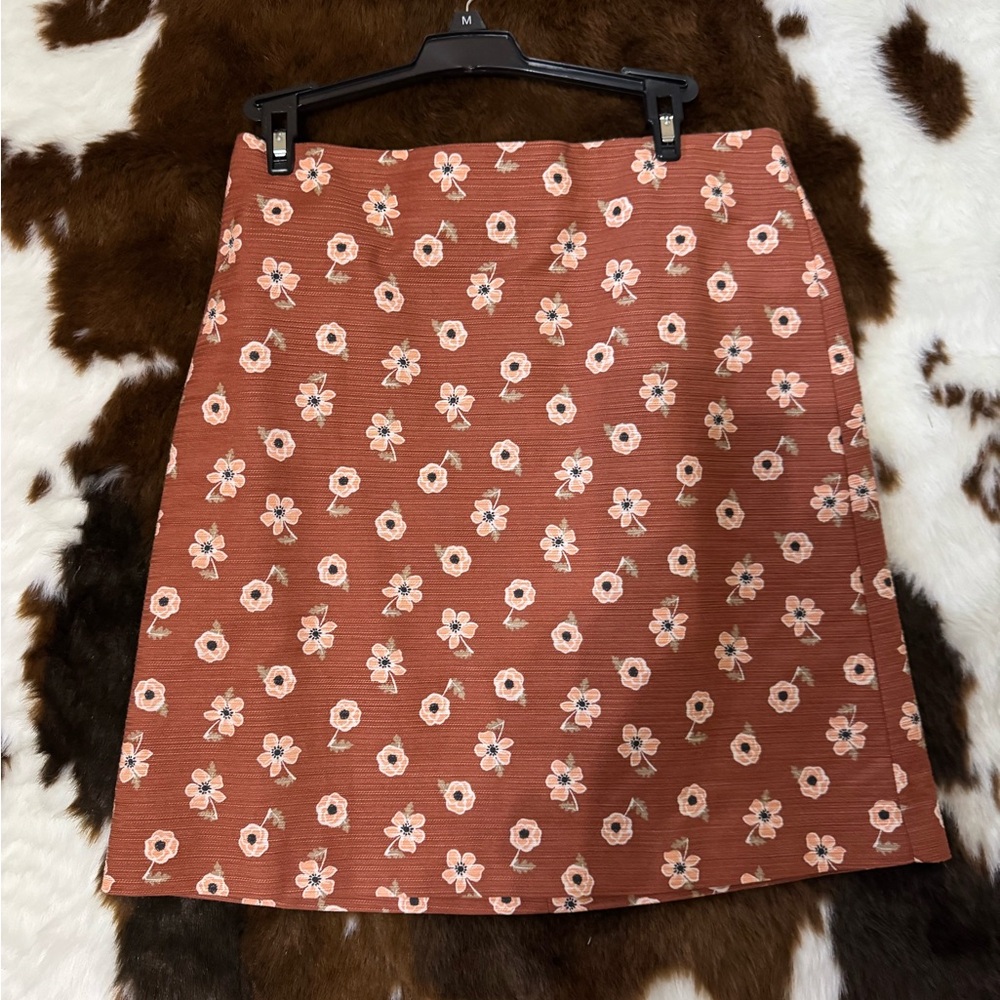Floral A-Line business Skirt